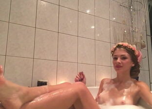 Luxurious bathtub gif